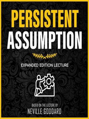 cover image of Persistent Assumption
